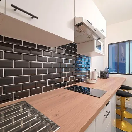 Apartment Modern Large For 3 Paris